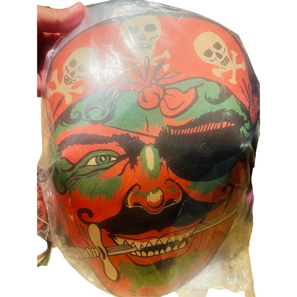 Vintage Pirate Mask 2002 with sword in mouth total of 3 . - Picture 2 of 6